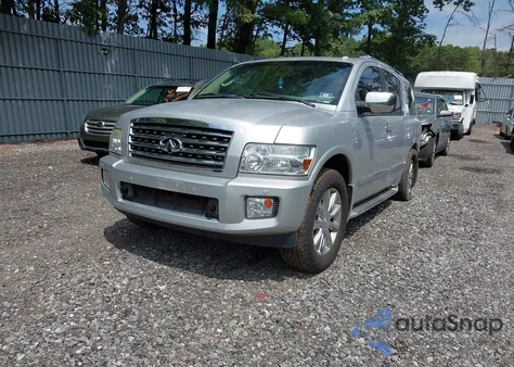 2008 Infiniti Qx56 from USA, damaged, VIN 5N3AA08C08N908868